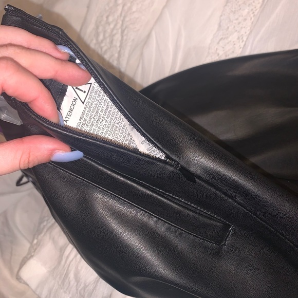 Leather pants 💫ZARA💫 - Picture 3 of 9